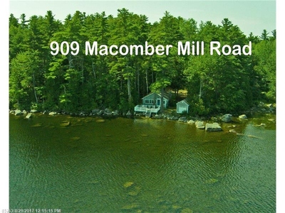 909 Macomber Mill Rd, Eastbrook, ME