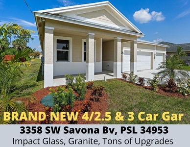 3358 Sw Savona Blvd, Port Saint Lucie, FL