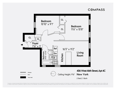 406 W 46th Street, Manhattan, NY, 10036 - Photo 1