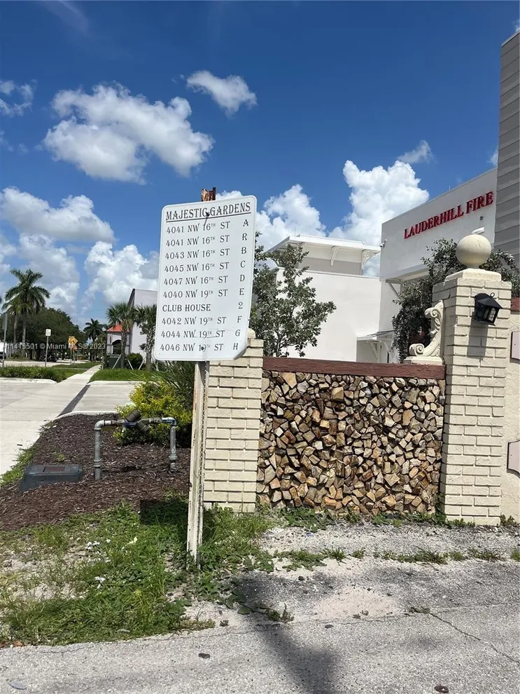 Unit for sale at 4040 NW 19th St, Lauderhill, FL 33313