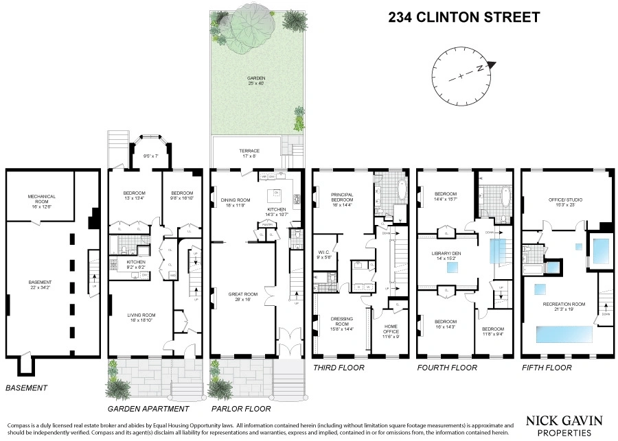 Unit for sale at 234 Clinton Street, Brooklyn, NY 11201