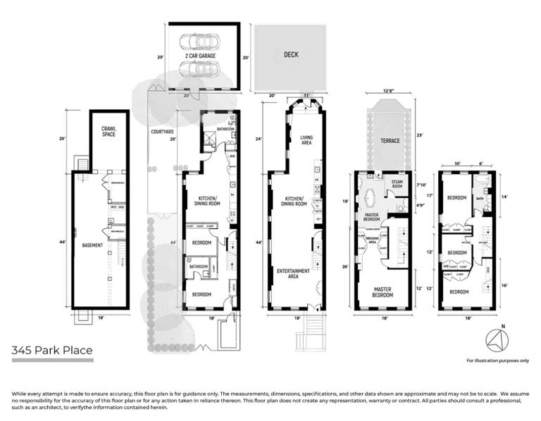 Unit for sale at 345 Park Place, Brooklyn, NY 11238