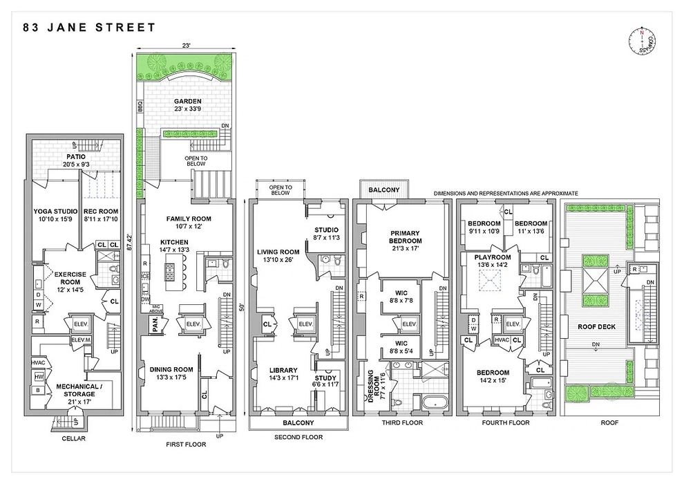 Unit for sale at 83 Jane Street, Manhattan, NY 10014