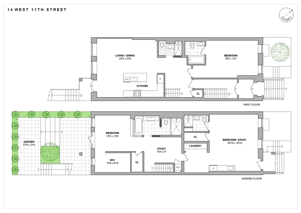 Unit for sale at 14 W 11th Street, Manhattan, NY 10011