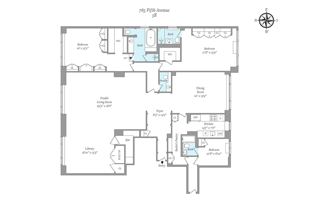 Unit for sale at 785 Fifth Avenue, Manhattan, NY 10022