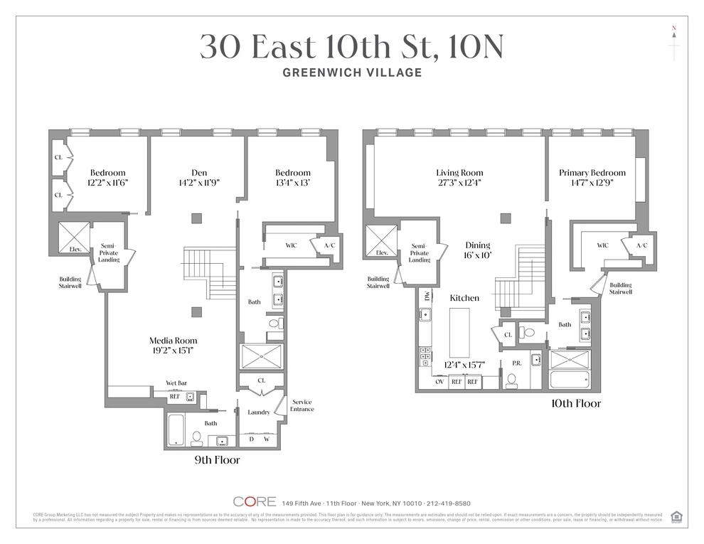 Unit for sale at 30 E 10th Street, Manhattan, NY 10003