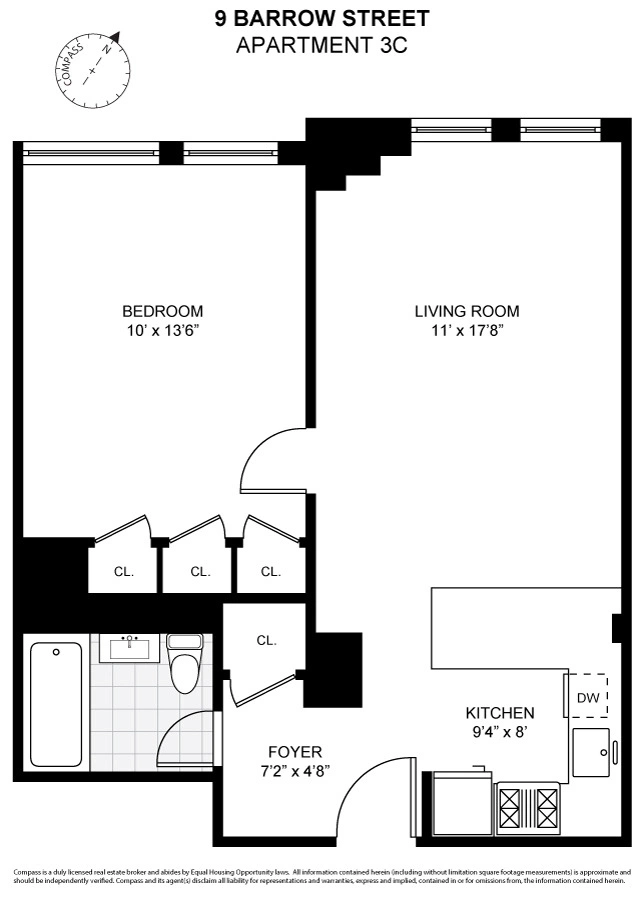 Unit for sale at 9 Barrow Street, Manhattan, NY 10014