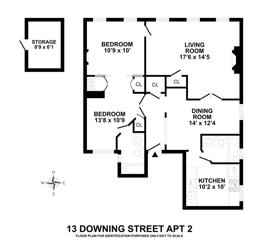 13 Downing Street 2 New York Ny 10014 Sales Floorplans